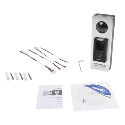 2 EN 1 / Lector Biométrico IP65 con Función de Videoportero y lector QR Incluida/ Llamada a APP de Smartphone Hik-Connect P2P (No requiere monitor) / Soporta Tarjetas - Huellas - Códigos QR / Cámara 2 MP Compatible con DVRs y - Imagen 4