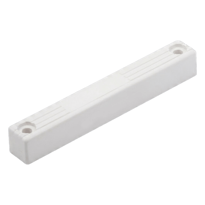 Imán para Contacto Magnético / Diseño Compacto / Plástico ABS / Color Blanco / Distancia entre Tornillos 88 mm