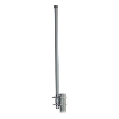 Antena omnidireccional / 2.4 GHz / 15 dBi / 360° cobertura / 3.8 x 1.5 m (12.5 x 4.9 ft) / N-Hembra