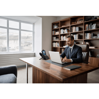 Teléfono IP Inteligente Yealink SIP-T88V Pro con Cámara HD y Auricular Bluetooth Inalámbrico - Imagen 5