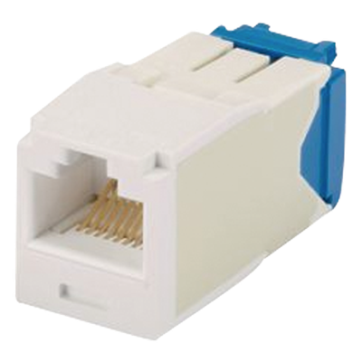 Jack RJ45 / Cat 6A / TG Sin Herramienta / 22-26 AWG / 10GBASE-T / Marfil