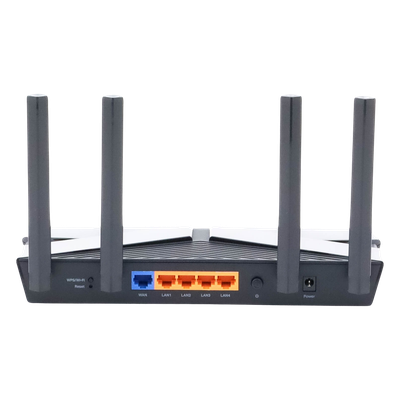Router WiFi 6 de Doble Banda / AX 3000 Mbps / 4 Puertos LAN Gigabit / 4 Antenas de Alto Rendimiento / 0.85 x 0.44 x 0.14 pies - Imagen 8