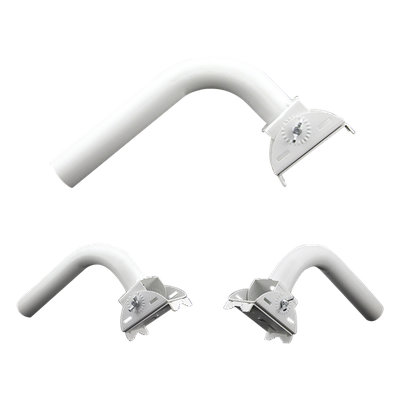 Montaje de Brazo Universal / Ajuste de Azimut 0 a 120° / Acero con Recubrimiento en Polvo / Diámetro 35 mm / Peso 1.2 kg / Compatible con Múltiples Marcas