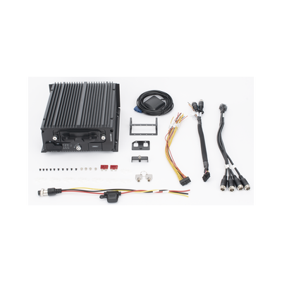 DVR Móvil Híbrido / 12 Canales / 4 TURBO HD + 8 IP PoE / H.265 / 2 Megapixel / 4G / WiFi / GPS+GLONASS / SSD 4 TB / 9-36 VDC / Sin Ventilador - Imagen 6