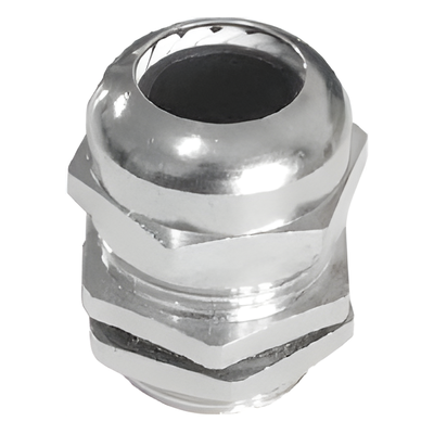Conector Metálico Tipo Glándula / Rango 13-18 mm (0.51-0.71') / IP68-10 Rotativo / Latón Niquelado / -40℃ a 100℃