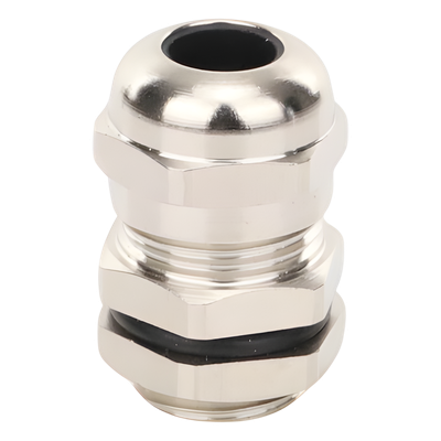 Conector Tipo Glándula / Ajustable 3-6.5 mm / Rosca M14 / IP68 / Latón Niquelado / -40℃ a 100℃ - Imagen 3
