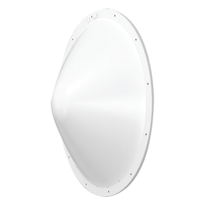 Radomo para antenas parabólicas / ABS con UV / Orificios de drenaje / Resistente a intemperie