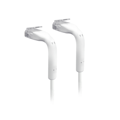 UniFi Patch Cable Cat6 Ultradelgado GbE con Botas Flexibles, Color Blanco, 5 m