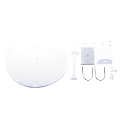 Kit de Antena y Radomo / 28 dBi / 4.8-6.5 GHz / SMA Macho Inverso / Alcance 15 km (9.3 mi) - Imagen 3