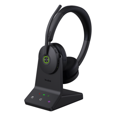 Diadema Inalámbrica / ANC Híbrida / Conectividad Dual DECT Bluetooth 5.3 / Alcance 185m (607 pies) / Autonomía 32h