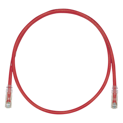 Cable de Parcheo UTP / Cat6A / 24 AWG / CM / 21.34 m (70 ft) / Rojo