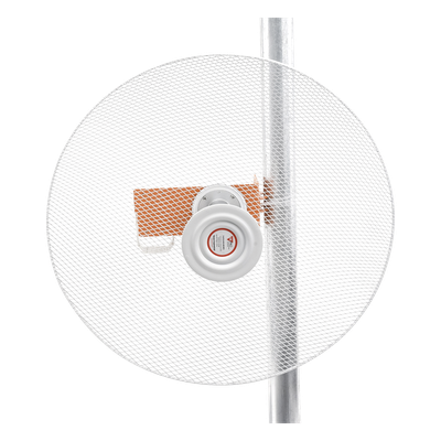 Antena direccional con diseño aerodinámico para minimiza la resistencia al viento, Ganancia de 30 dBi, frecuencia (4.9 - 6.5 GHz), Polarización doble, incluye montaje para torre o mástil - Imagen 3