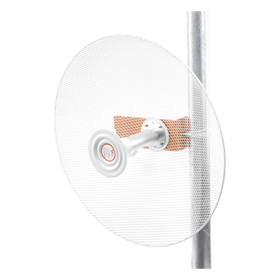 Antena direccional con diseño aerodinámico para minimiza la resistencia al viento, Ganancia de 30 dBi, frecuencia (4.9 - 6.5 GHz), Polarización doble, incluye montaje para torre o mástil - Imagen 4