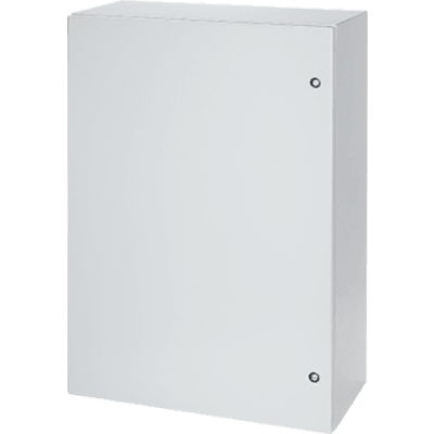 Gabinete Concept Montaje en Pared / 12x12x6 in (305x305x152 mm) / Acero al Carbón RAL 7035 / NEMA 4 y 12 / IP66 / Cierre Quarter-Turn