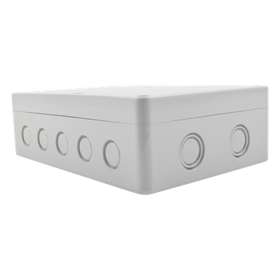 Gabinete Plástico para Exterior / IP65 / 180 x 125 x 57 mm / 16 Entradas de Cableado / -20 a 60 °C / ABS - Imagen 7